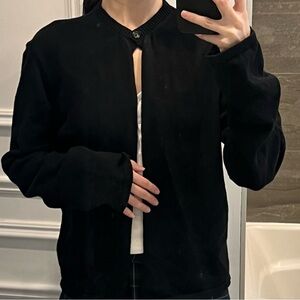 Djerf Avenue Black Cardigan